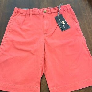 NWT Vineyard Vines Jetty Red Shorts Youth 14 on sale!